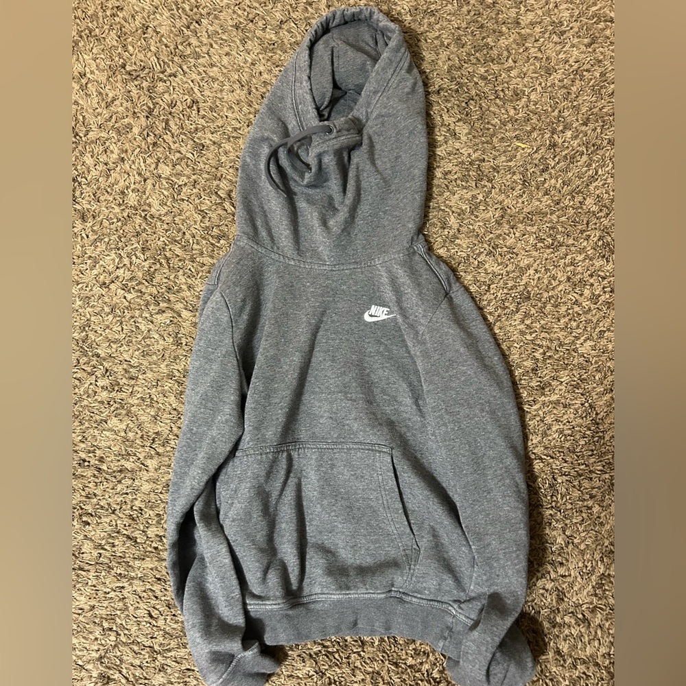 Nike Charcoal Gray Pullover Hoodie